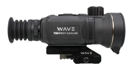 Wave WTS205 Tempest 650 LRF Thermal Rifle Scope Black 3x50mm Multi Reticle 640x512 12 Micron 50Hz 12x Digital Zoom