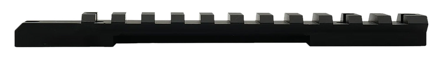 Weatherby J010001 PEAK 44 Picatinny Rail Black Aluminum for Mark V Magnum 9-Lug Action 20 MOA