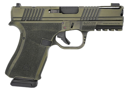 Black Rain Ordnance FLP9MMBGB Compact Frame 9mm 15+1 4" Stainless Steel Slide