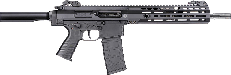 B&T Firearms BT-500290-US SPC 223 Rem/5.56 NATO 33+1 10.50" Black Anodized Threaded Barrel, M-LOK Handguard, Black Hardcoat Anodize Receiver, Black Polymer Buffer Tube, Black Polymer Grip