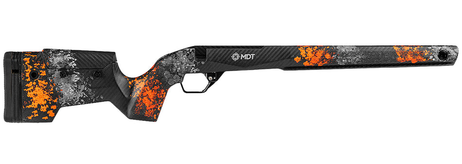 Mdt Sporting Goods Inc 114481HOG Orange/Gray Foam Filled Carbon Fiber Fits Remington 700