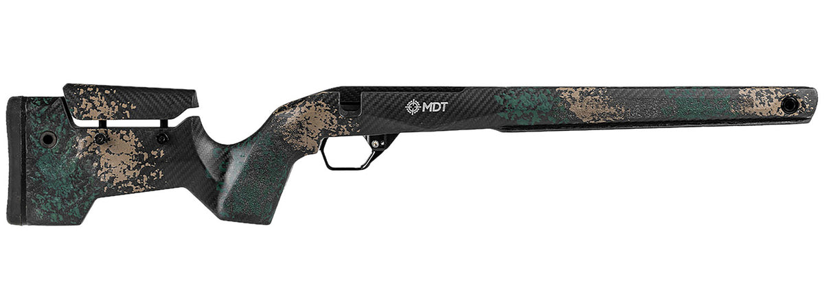 MDT CRBN Foam Filled Carbon Fiber Rifle Stock Green/FDE Remington 700