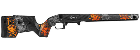MDT CRBN Foam Filled Carbon Fiber Rifle Stock Orange/Gray for Remington 700