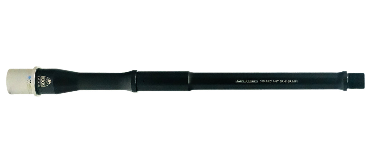 Faxon Firearms Gunner 338 ARC 12.5" Black Nitride 416-R Stainless AR-15 Barrel
