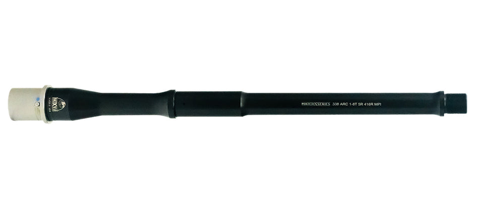 Faxon Firearms Gunner 338 ARC 12.5" Black Nitride 416-R Stainless AR-15 Barrel