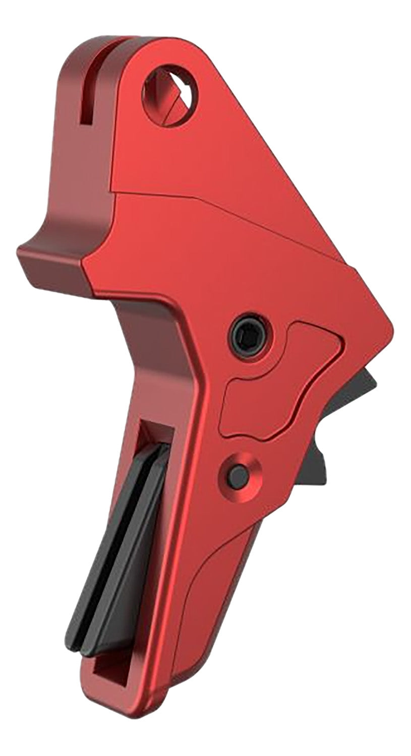 Tyrant CNC TDMPTRIGFSCRED/BLK Red Trigger for S&W M&P Full-Size and Compact 1.0/2.0