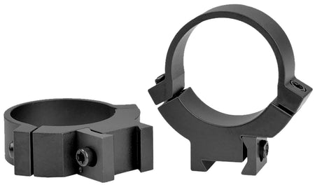 Warne 731M Rimfire 70/30 Horizontal Split Black Steel 30mm Medium Scope Rings 3/8"/11mm Dovetail