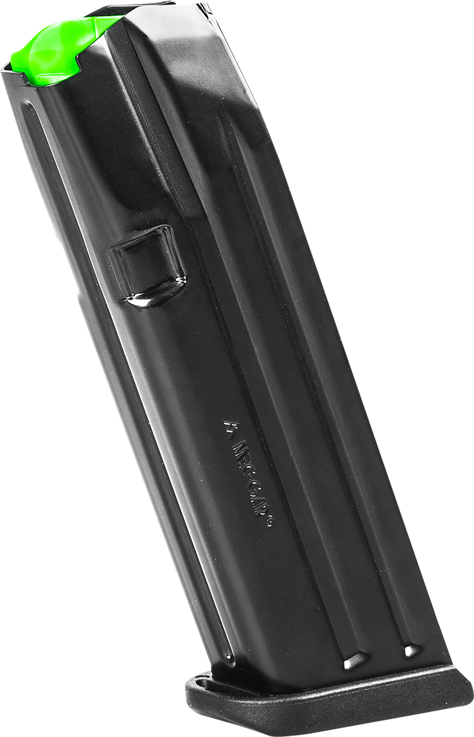 Mec-Gar MGG171800A 18rd 9mm Magazine for Glock 17 Black Steel/Polymer
