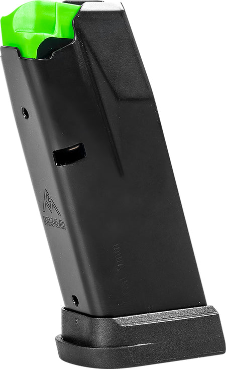 Mec-Gar MGHC1200A 12rd 9mm Magazine for Springfield Hellcat Black Steel