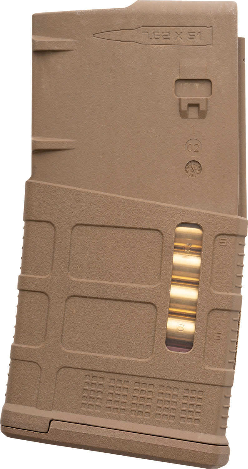 Magpul MAG1429MCT PMAG GEN M3 20-Round .308/7.62x51mm Magazine for AR-10/M110/SR25 Flat Dark Earth