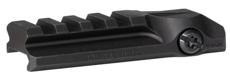Reptilia RMU Mount Magnifier Black 7075-T6 Aluminum Picatinny Optic Riser
