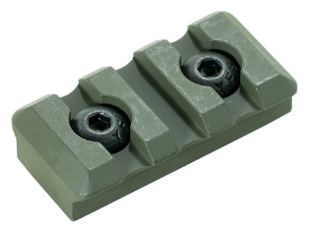 Timber Creek Outdoors M-LOK 3 Slot Picatinny Rail OD Green Aluminum for AR-Platform