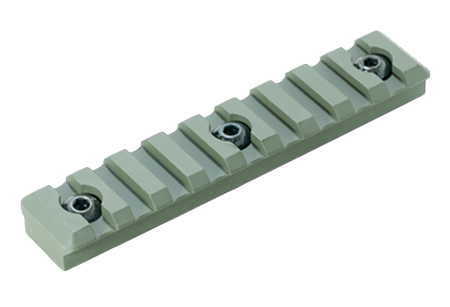 Timber Creek Outdoors M-LOK 9 Slot Picatinny Rail OD Green Aluminum for AR-Platform
