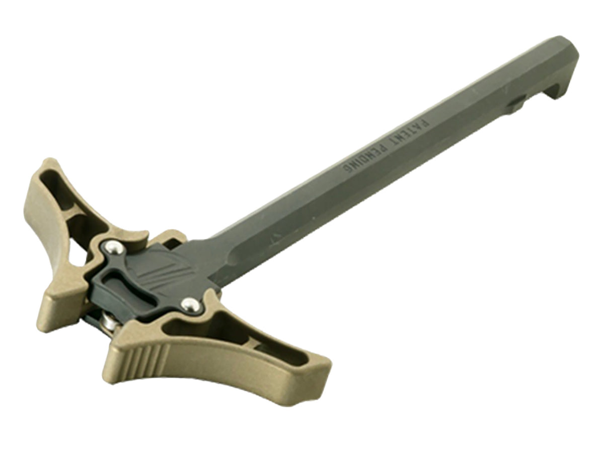 Timber Creek Outdoors Enforcer Ambidextrous Charging Handle Burnt Bronze Billet Aluminum