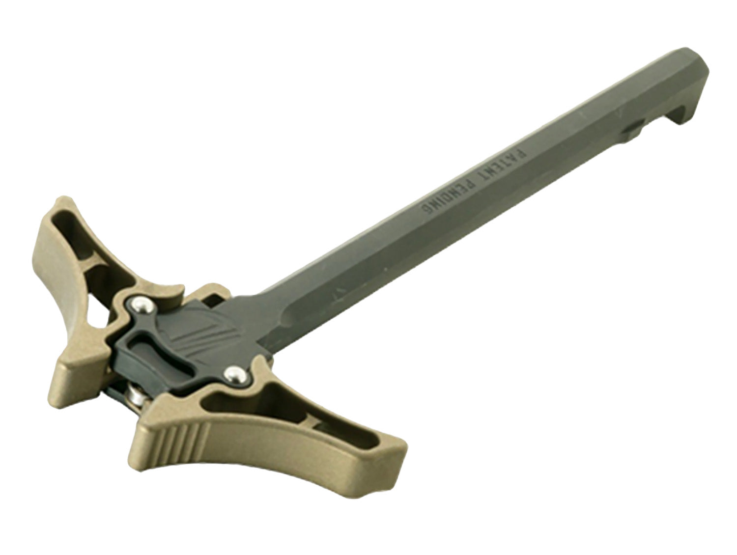 Timber Creek Outdoors Enforcer AR-10 Ambidextrous Charging Handle Burnt Bronze Billet Aluminum