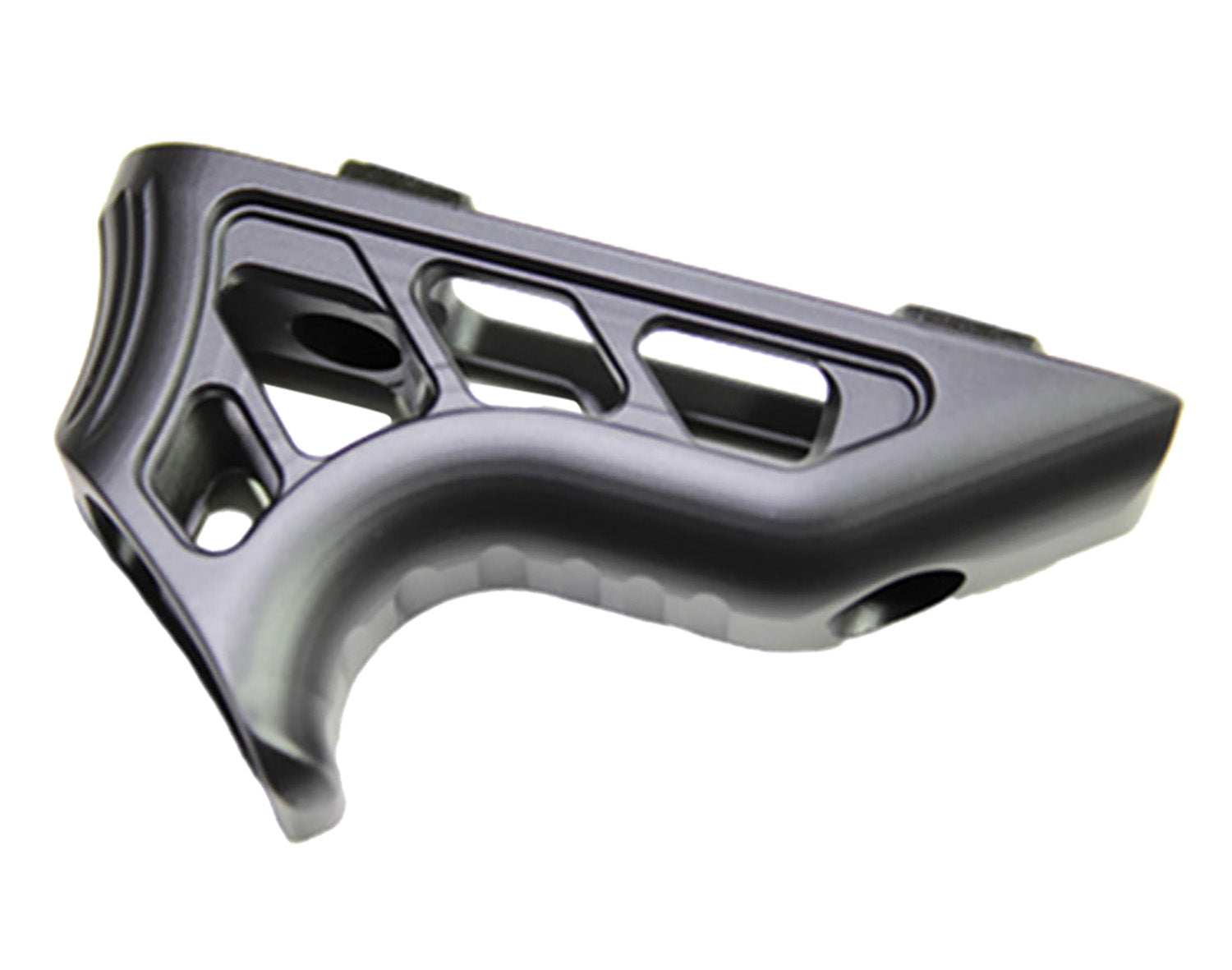 Timber Creek Outdoors Enforcer M-LOK Mini Angled Foregrip Black Billet Aluminum
