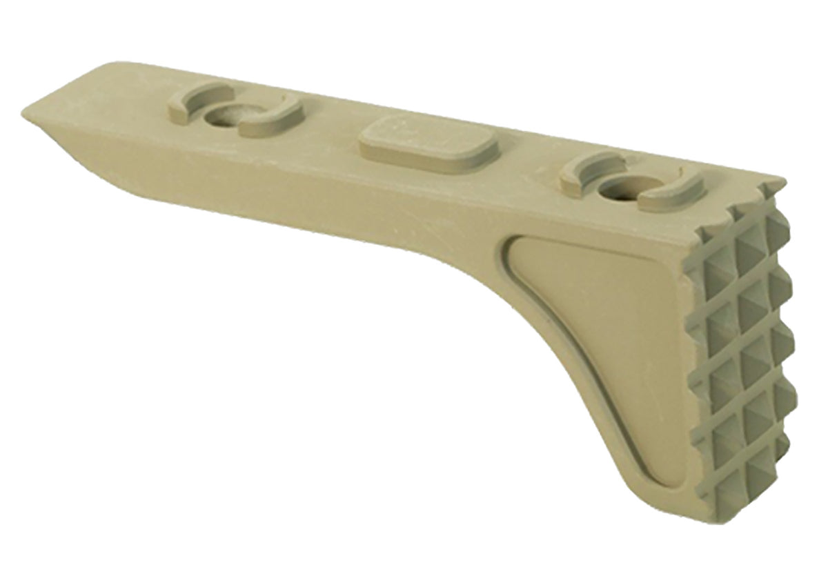 Timber Creek Outdoors Rugged Barrier Stop FDE Aluminum M-LOK