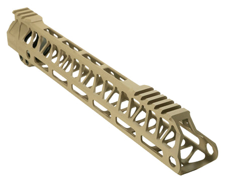 Timber Creek Outdoors ULE13HGFDE Ultralight Enforcer 13" Aluminum Handguard for AR-15 FDE