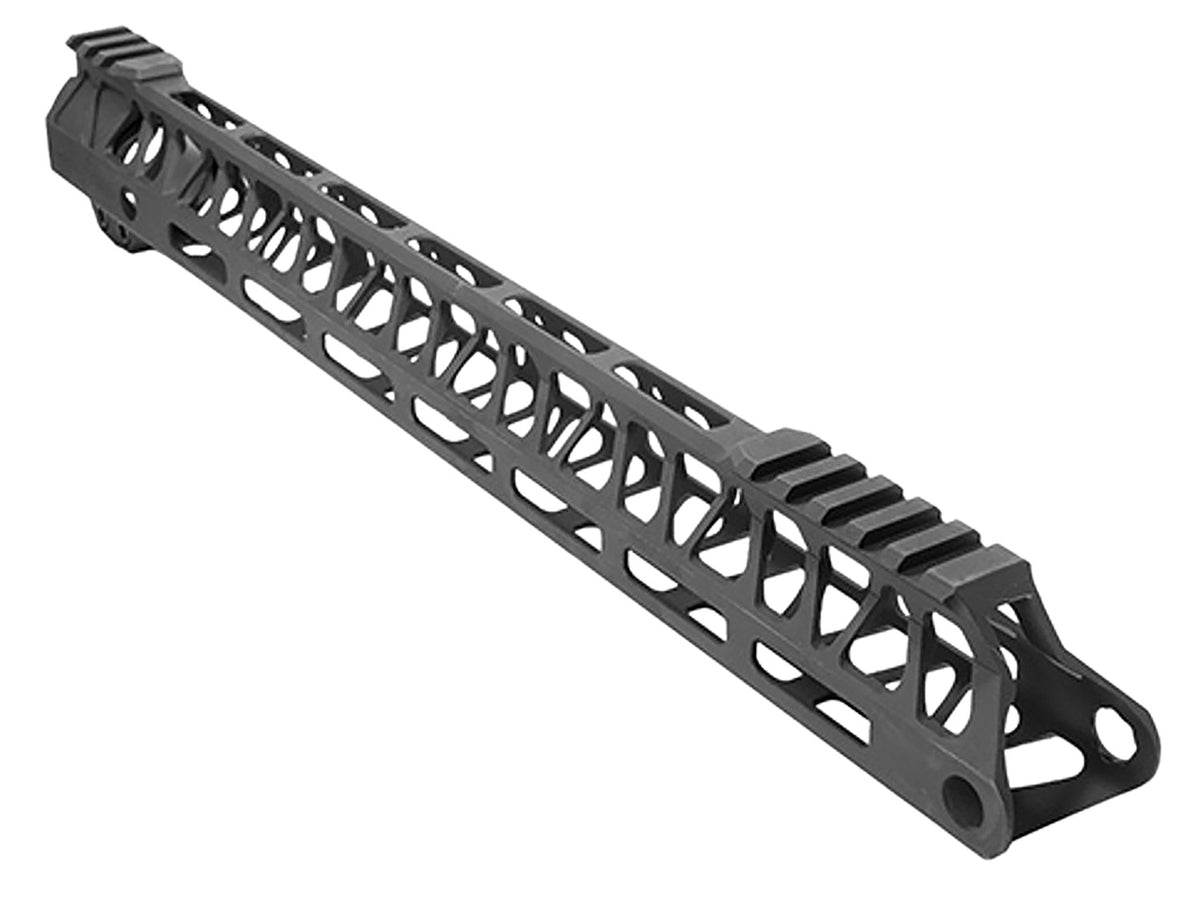 Timber Creek Outdoors ULE15HGBL Ultralight Enforcer 15" Aluminum M-LOK Handguard AR-15 Black