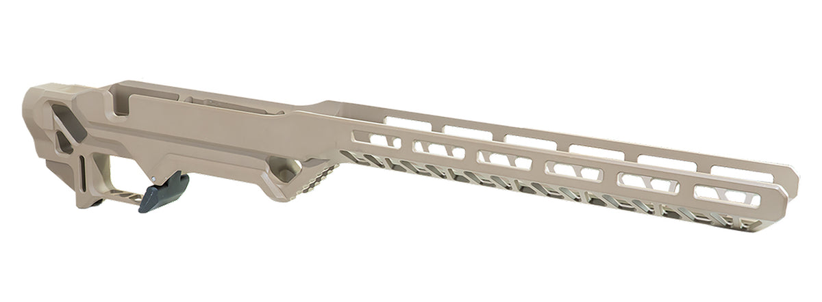 Timber Creek Outdoors Enforcer Rifle Chassis Flat Dark Earth Aluminum SA Rem700 Right Hand