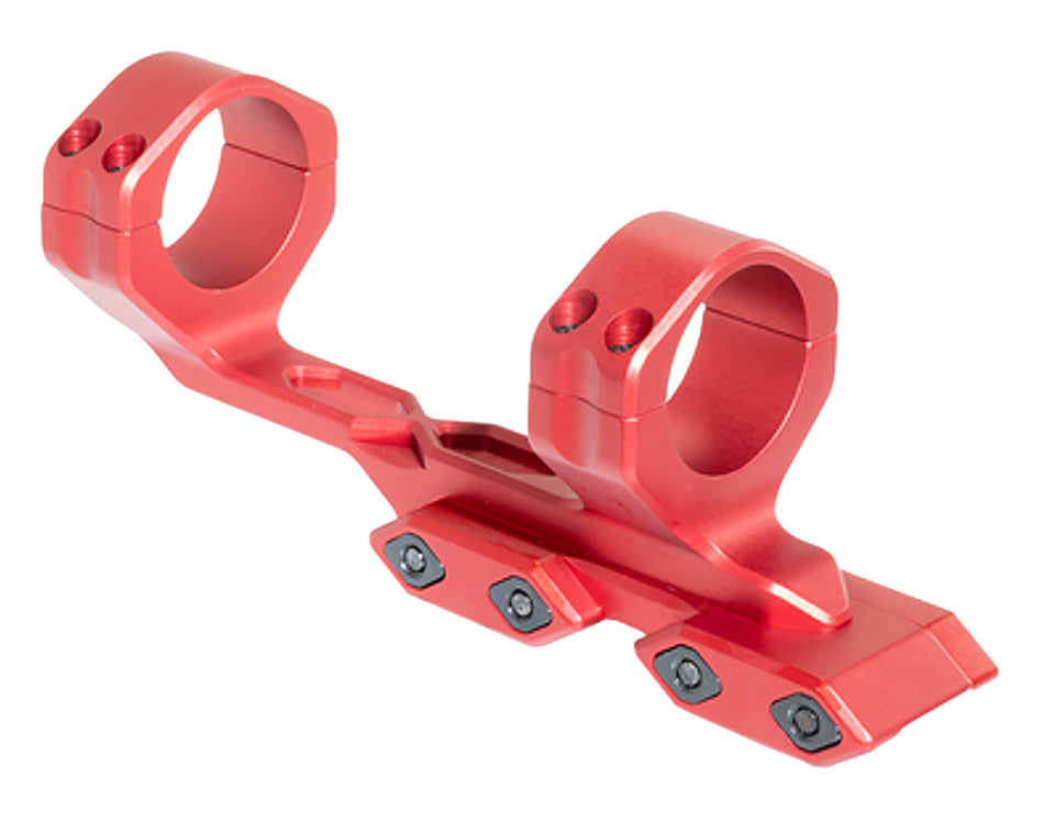 Timber Creek Outdoors Enforcer Cantilever Scope Mount Red 1 Inch Tube Picatinny
