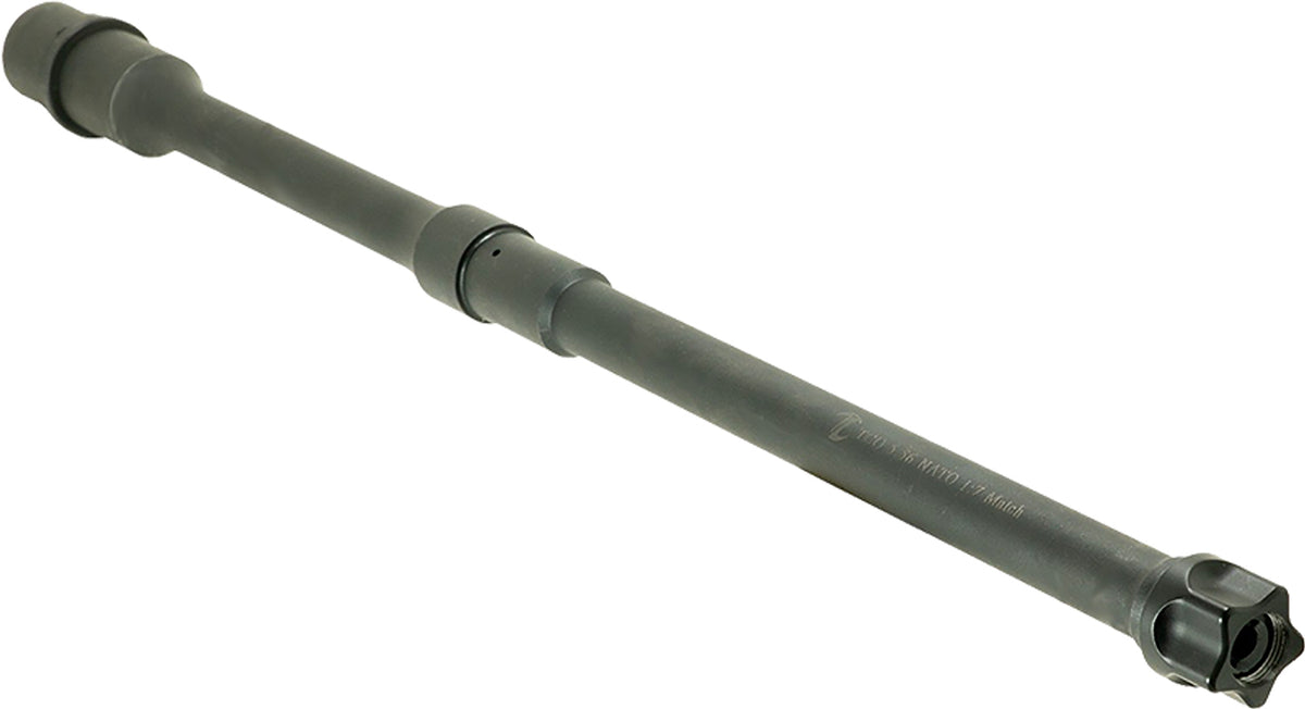 Timber Creek Outdoors TC556P16 Pencil Profile 5.56 NATO 16" AR Barrel Black Nitride