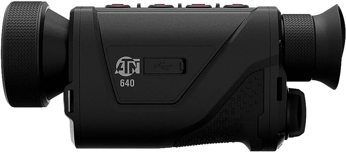 ATN BlazeHunter LRF Thermal Monocular Black 3.5-28x 640x512 with Laser Rangefinder