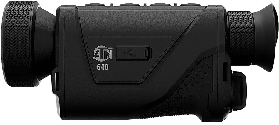 ATN BlazeHunter LRF Thermal Monocular Black 3.5-28x 640x512 with Laser Rangefinder