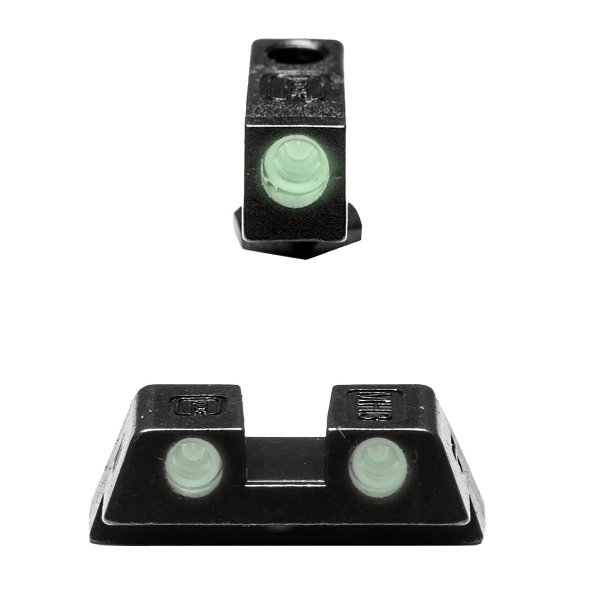Glock 39930 Green Night Sight Black Frame for Glock 42 and 43