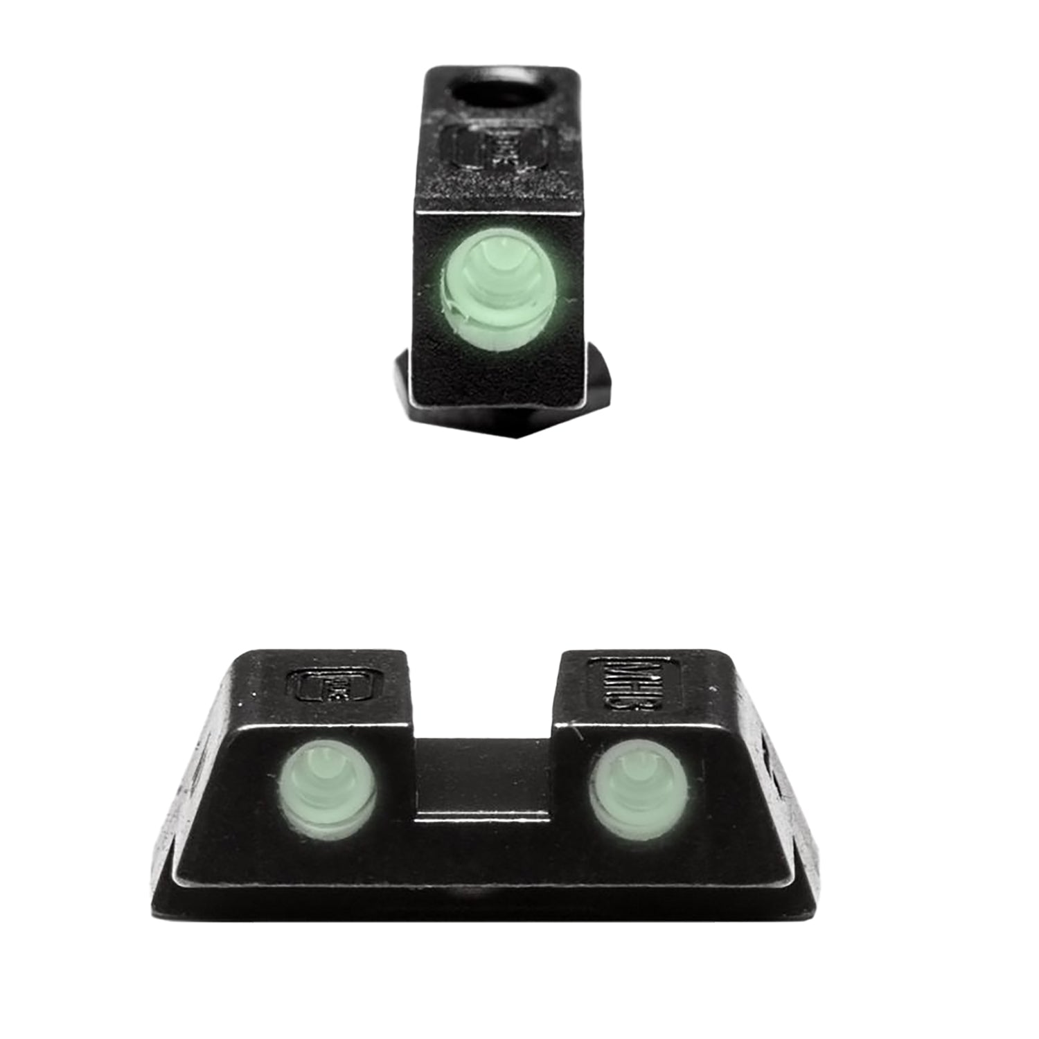 Glock 39930 Green Night Sight Black Frame for Glock 42 and 43