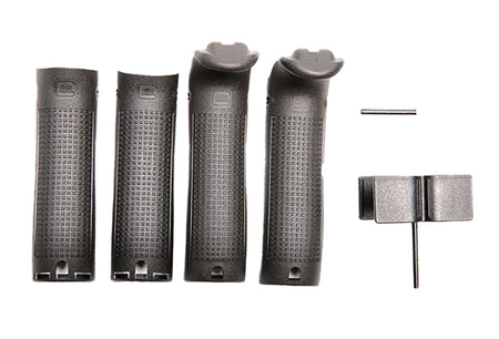 Glock 30818 Backstrap and Beavertail Grip Set for Glock 17/22/31/34 Black Polymer