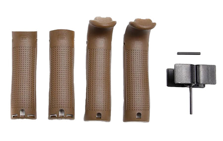 Glock 30867 Backstrap and Beavertail Set for Glock 17/22/34/35 Dark Earth Polymer