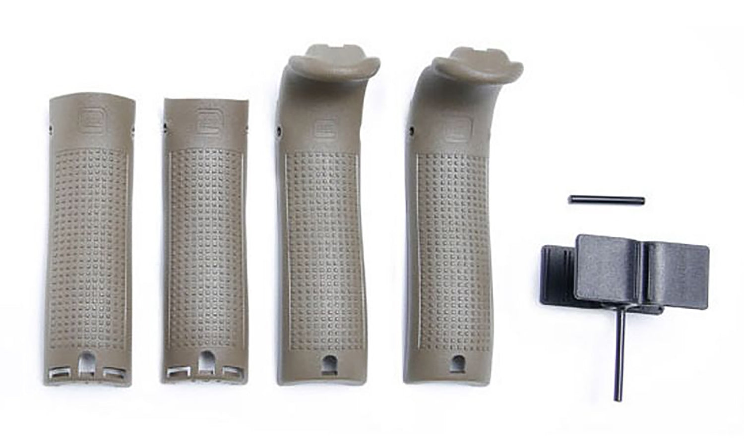 Glock 30951 Backstrap and Beavertail Grip Set for Glock 17/22/34/35 OD Green Polymer