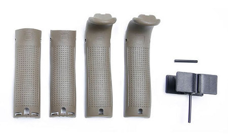 Glock 30951 Backstrap and Beavertail Grip Set for Glock 17/22/34/35 OD Green Polymer