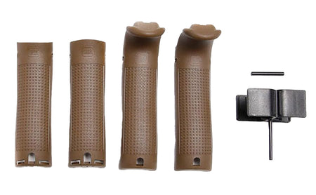 Glock 30864 Backstrap and Beavertail Set Dark Earth Polymer