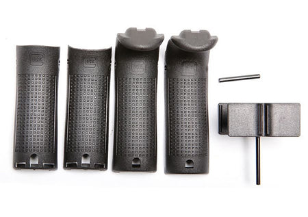 Glock 30820 Backstrap and Beavertail Set Black Polymer