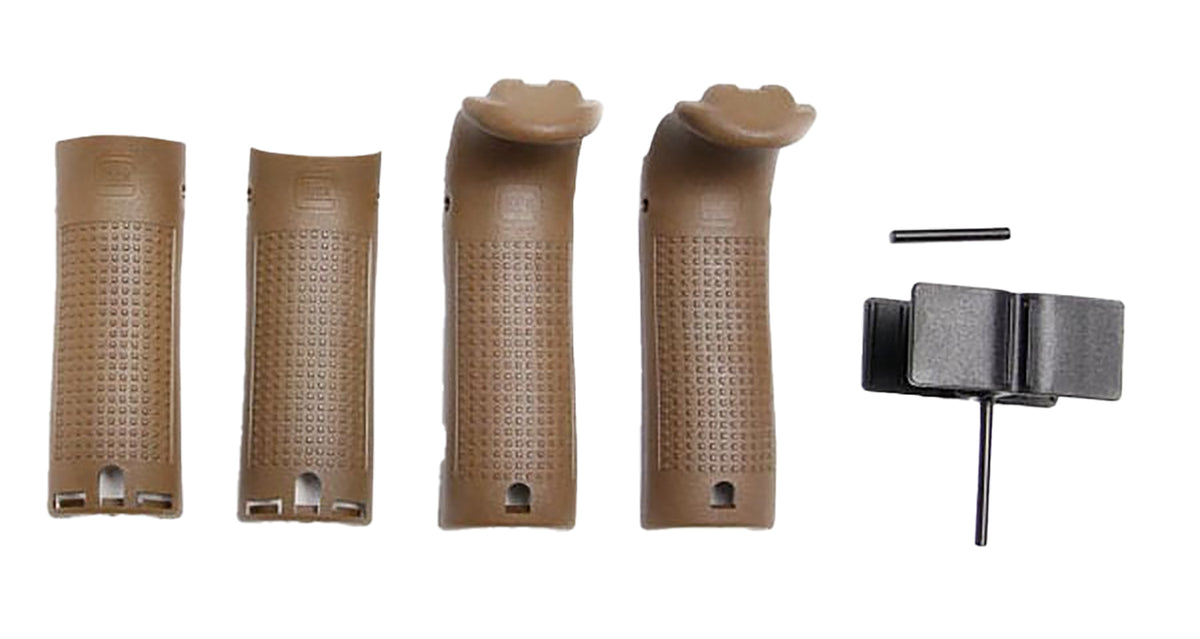 Glock Backstrap and Beavertail Set Dark Earth Polymer (30870)