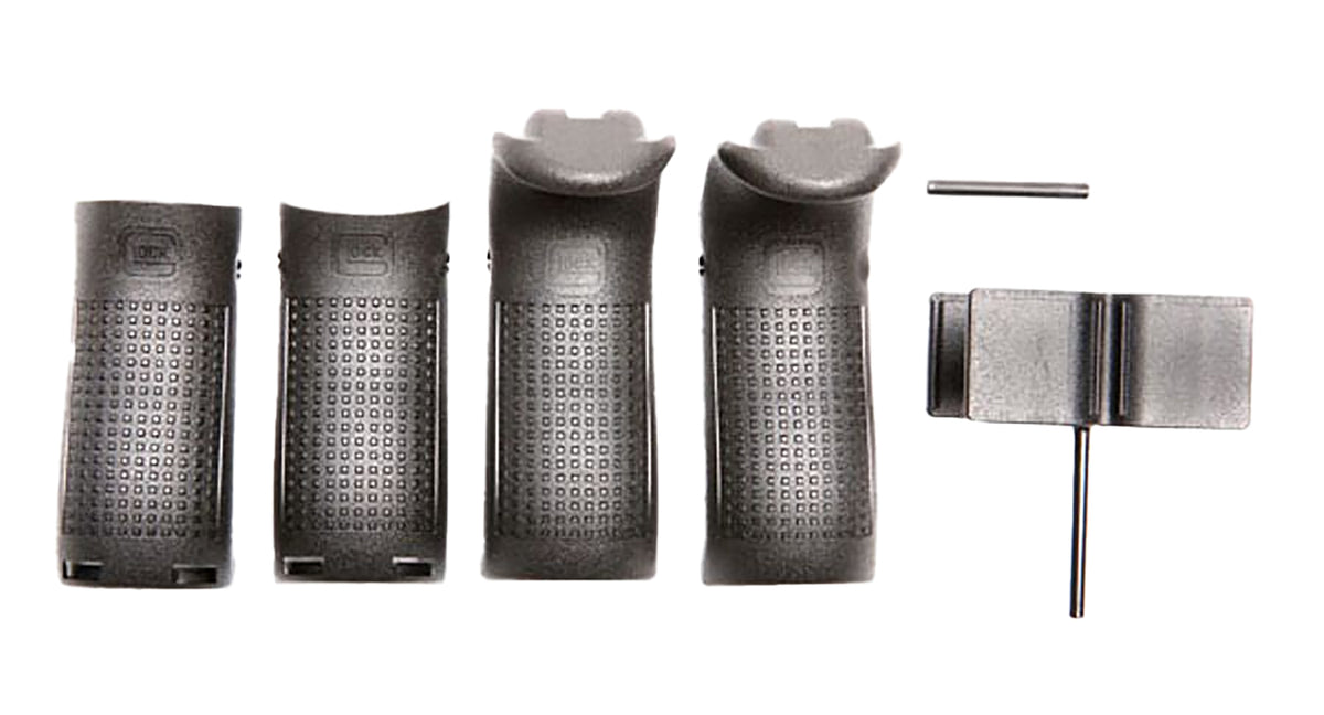 Glock 30821 Backstrap and Beavertail Set Black Polymer