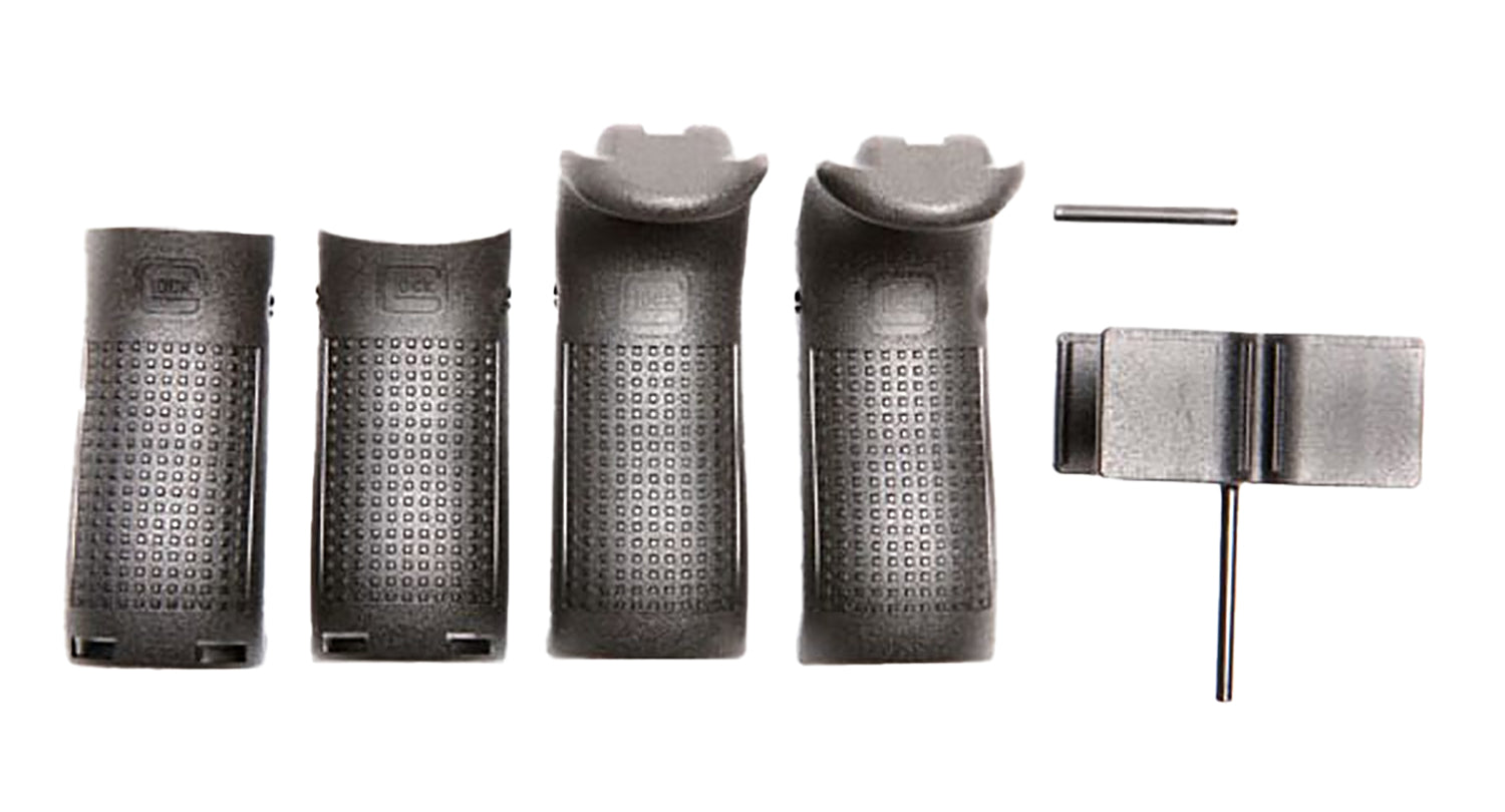 Glock 30821 Backstrap and Beavertail Set Black Polymer