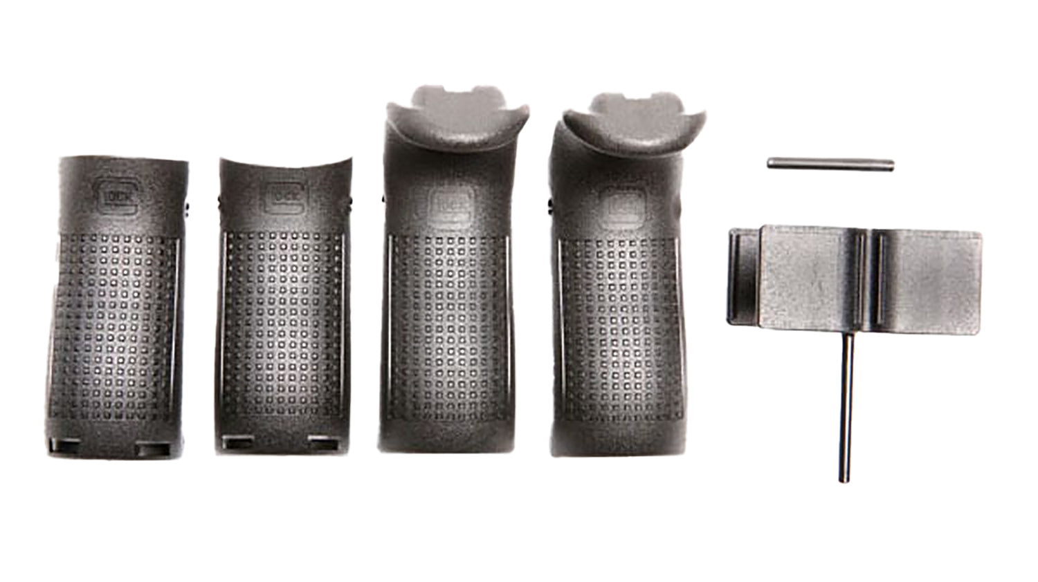 Glock 30822 Backstrap and Beavertail Set Black Polymer