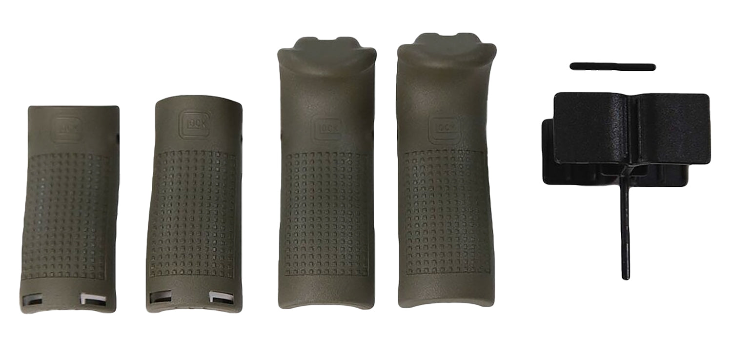 Glock 39844 Backstrap and Beavertail Set Battlefield Green Polymer