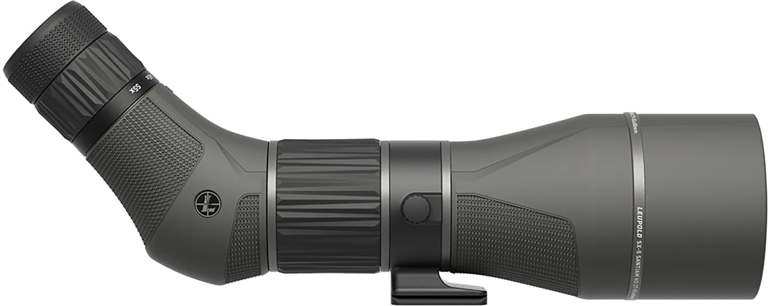Leupold 185605 SX-5 Santiam HD Angled Body 27-55x 80mm Black Spotting Scope