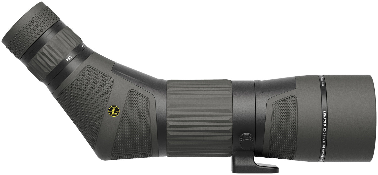 Leupold 185681 SX-4 Pro Guide HD G2 Angled Body 15-45x 65mm Black Spotting Scope