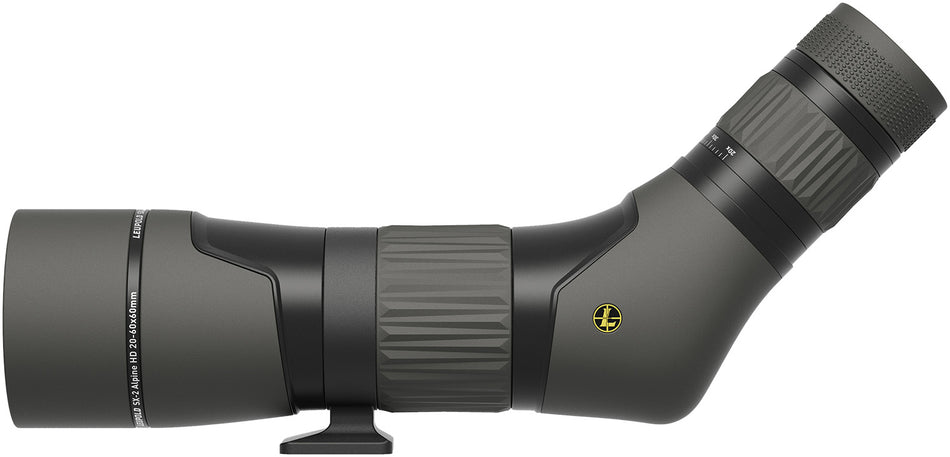Leupold 185683 SX-2 Alpine HD Angled Body 20-60x 60mm Black Spotting Scope