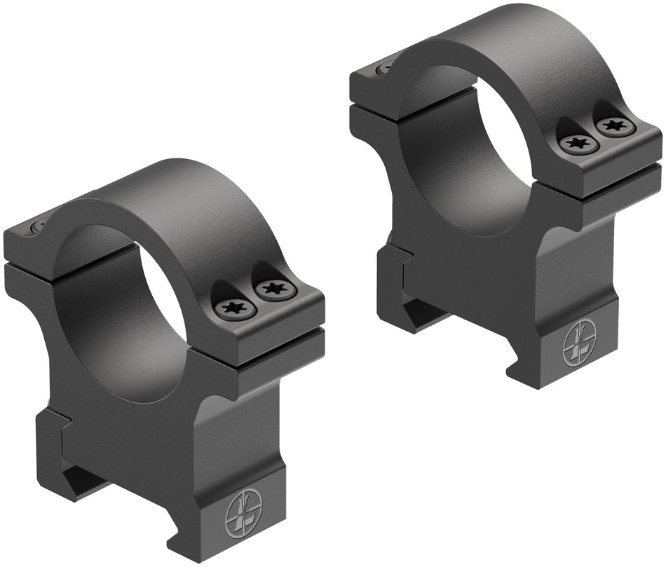 Leupold 184794 Open Range Scope Rings Black Aluminum 1" Tube Medium
