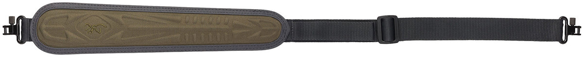 Browning 12232584 Range Pro Olive Adjustable Rifle/Shotgun Sling with Non-Slip Foam Shoulder Pad