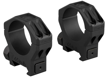 Sig Sauer SOA63001 Alpha 6 Scope Ring Set 30mm Tube Low Black Stainless Steel