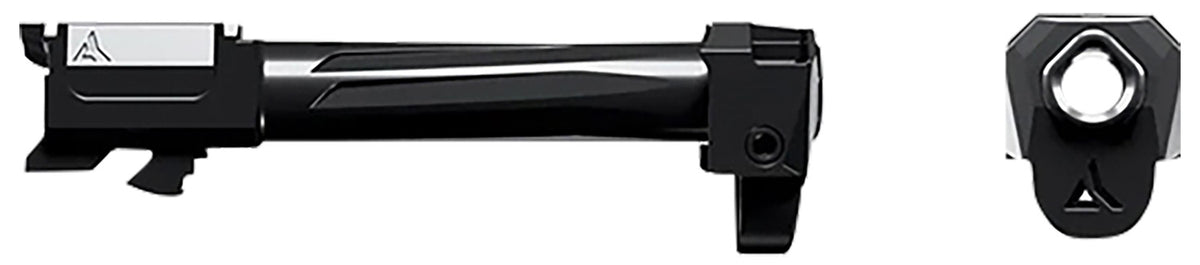Radian Weapons R0842 Ramjet & Afterburner Combo 9mm Luger Glock 43 Black Stainless Steel Barrel
