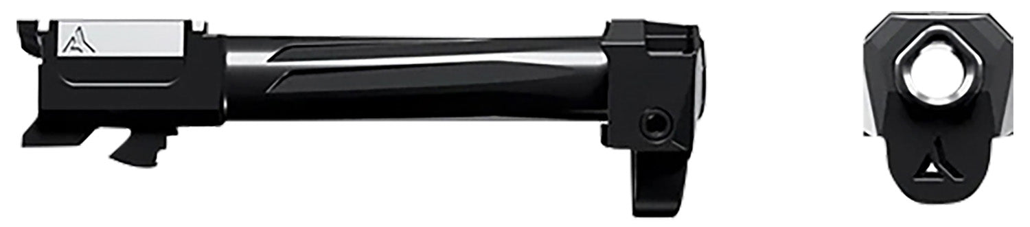Radian Weapons R0842 Ramjet & Afterburner Combo 9mm Luger Glock 43 Black Stainless Steel Barrel