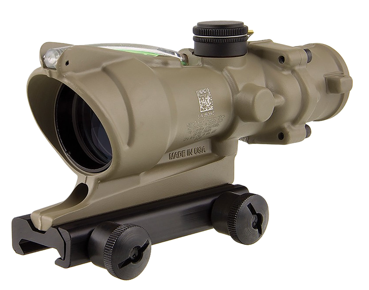 Trijicon TA31C100380 ACOG 4x32mm FDE Crosshair Reticle Riflescope